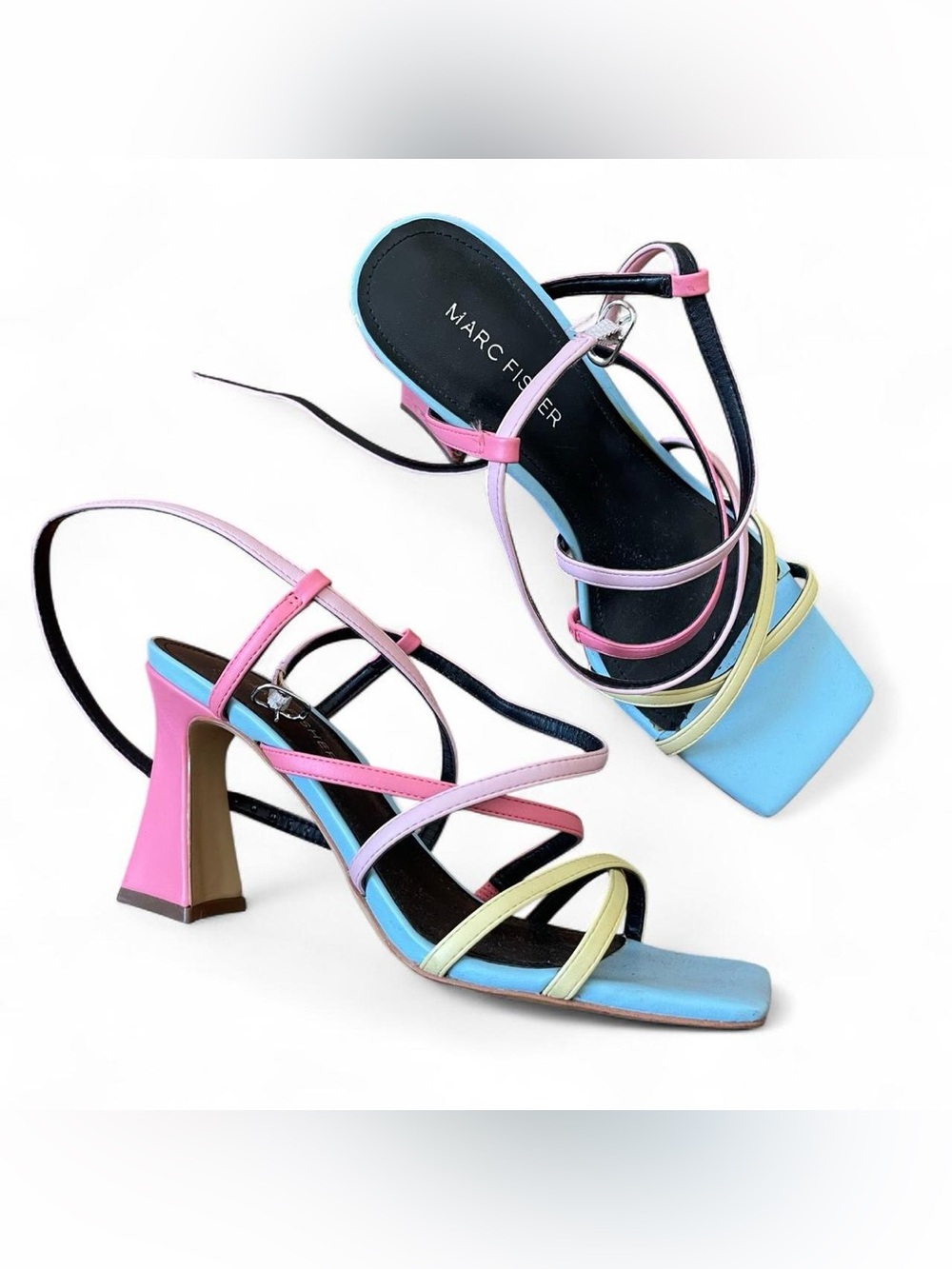 Marc Fisher Measel sandal Heels size 7